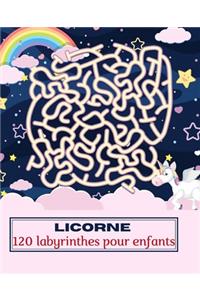 Licorne 120 labyrinthes pour enfants