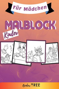 Kinder Malblock - Für Mädchen