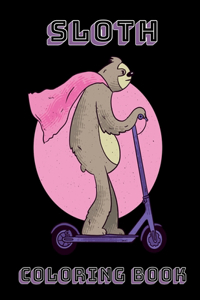 Sloth Coloring Book