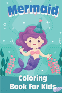 Mermaid Coloring Book for Kids