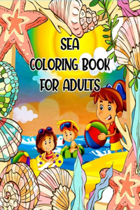 Sea Coloring Book For Adults