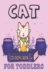 cat coloring book for toddlers