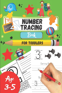 Number tracing Book For Toddlers Age 3-5