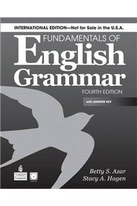 Fundamentals of English Grammar (International) SB w/AK