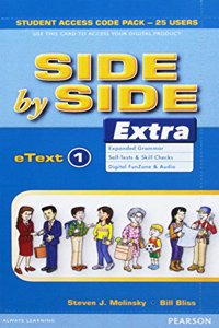 Side by Side Extra 1: Etext Student Access Code Pack - 25 Users