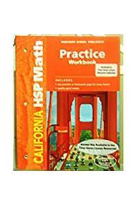 Harcourt School Publishers Math: Practice Workbook Student Edition Grade 4