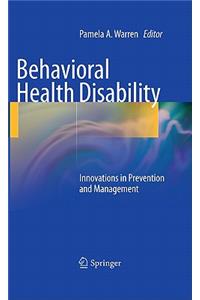 Behavioral Health Disability