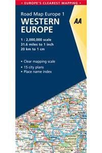 Road Map Western Europe