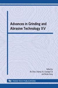 Advances in grinding and abrasive Technology XV