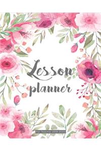 Lesson Planner For Teacher 2019-2020