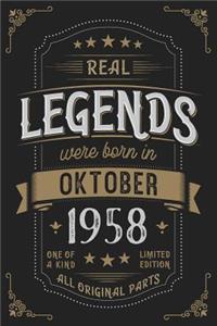 Real Legends were born in Oktober 1958