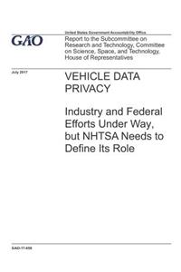 Vehicle Data Privacy