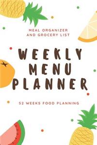 Weekly Menu Planner