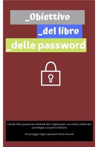Obiettivo del libro delle password