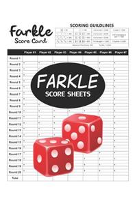 Farkle Score Sheets