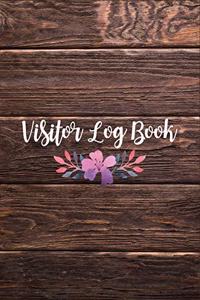 Visitor Log Book