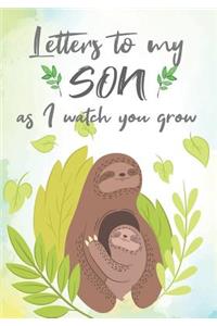 Letters to my Son as I watch you grow