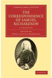 The Correspondence of Samuel Richardson 6 Volume Set