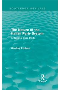 The Nature of the Italian Party System