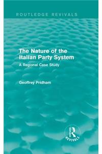 Nature of the Italian Party System