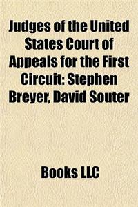 Judges of the United States Court of Appeals for the First Circuit