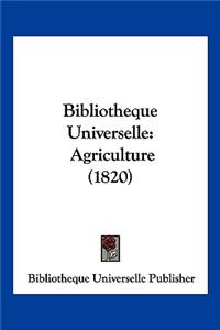 Bibliotheque Universelle