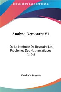 Analyse Demontre V1