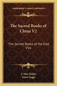 Sacred Books of China V2