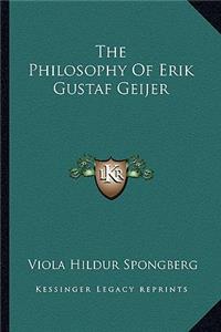 Philosophy of Erik Gustaf Geijer