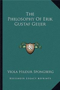 Philosophy of Erik Gustaf Geijer