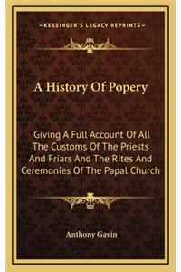 A History Of Popery