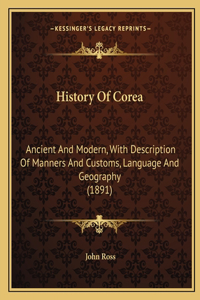History Of Corea