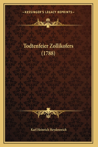 Todtenfeier Zollikofers (1788)