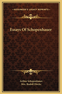 Essays Of Schopenhauer