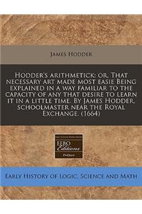 Hodder's Arithmetick