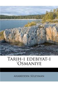 Tarih-I Edebiyat-I 'Osmaniye