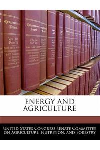 Energy and Agriculture