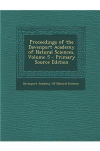 Proceedings of the Davenport Academy of Natural Sciences, Volume 5