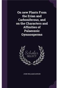 On new Plants From the Erian and Carboniferous, and on the Characters and Affinities of Palaeozoic Gymnosperms