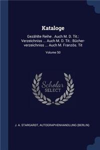 Kataloge