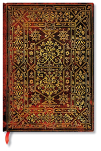 Paperblanks Evangeline Carta Condé Hardcover Ultra Lined Elastic Band Closure 144 Pg 120 GSM