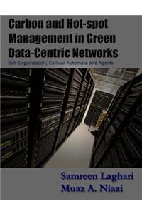 Carbon and Hot-spot Management in Green Data-Centric Networks