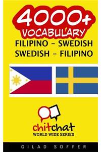 4000+ Filipino - Swedish Swedish - Filipino Vocabulary
