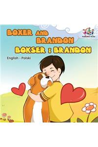 Boxer and Brandon (English Polish children's book)