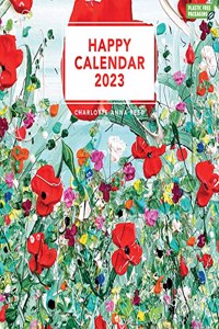 Happy Square Wall Calendar 2023