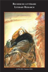 Recherche Litteraire / Literary Research vol. 32