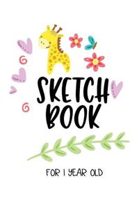 Sketch Book For 1 Year Old