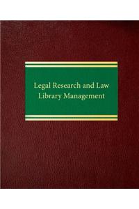 Legal Research and Law Library Management