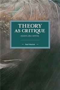 Theory as Critique