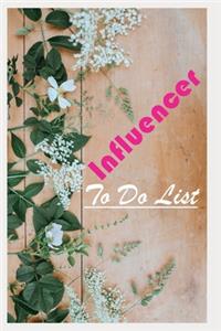 Influencer To Do List